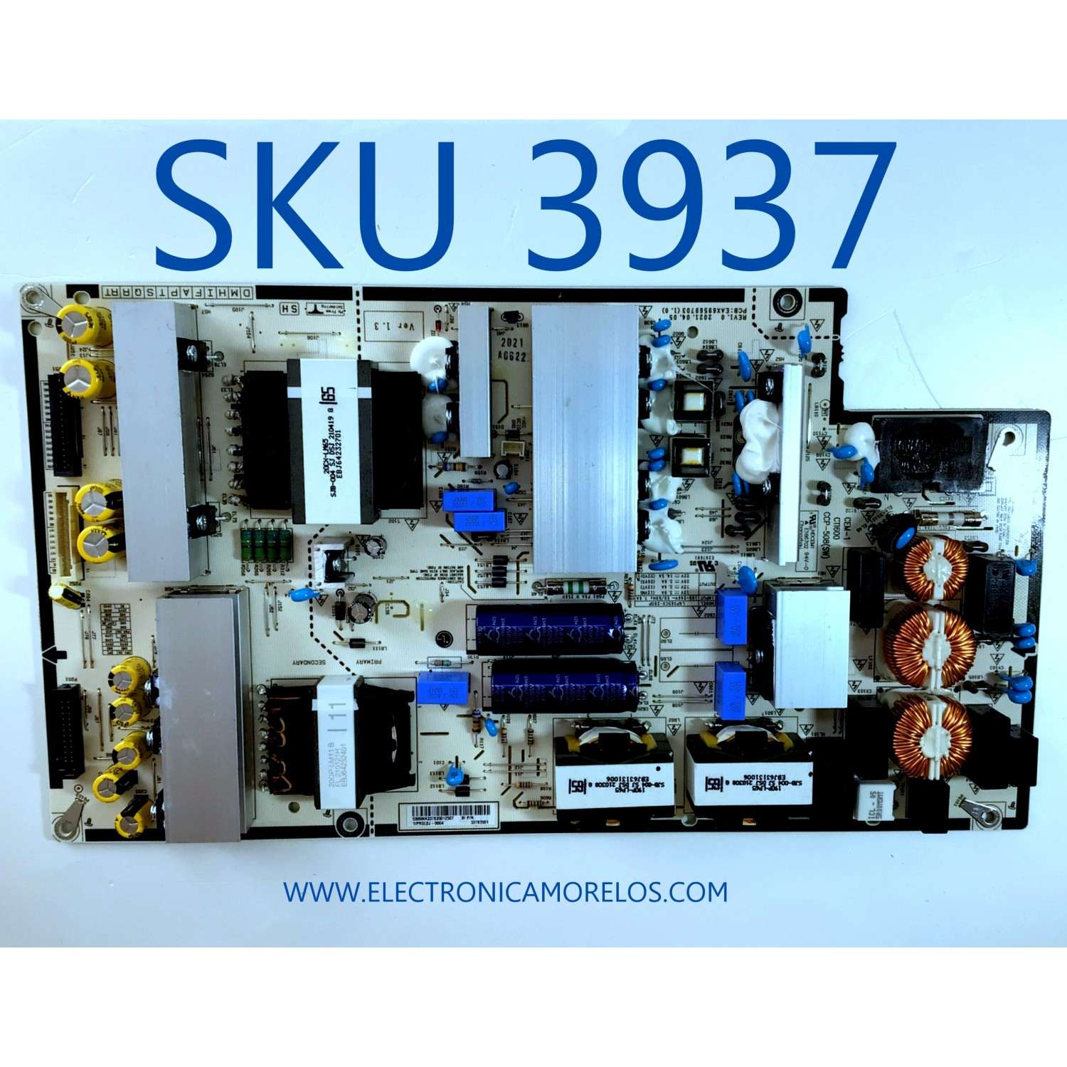 FUENTE DE PODER ORIGINAL PARA TV LG OLED / NUMERO DE PARTE EAY33783501 / EAX69569703 / CCP-508(SW) / 33783501 / CTI600 / PANEL AC650AQL CPA1_RS / MODELO OLED65C1PUB / OLED65C1PUB.DUSQLJR / OLED65B2AUA / OLED65B2PUA